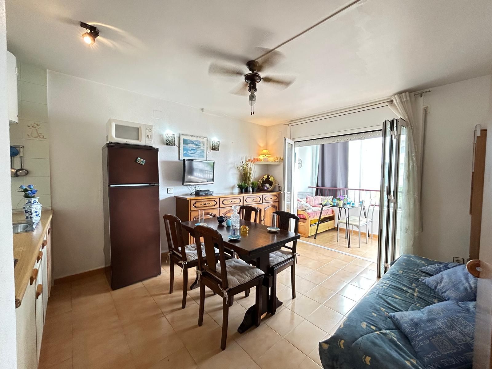Dining room of Apartment for sale in Roses  with Terrace and Furnished