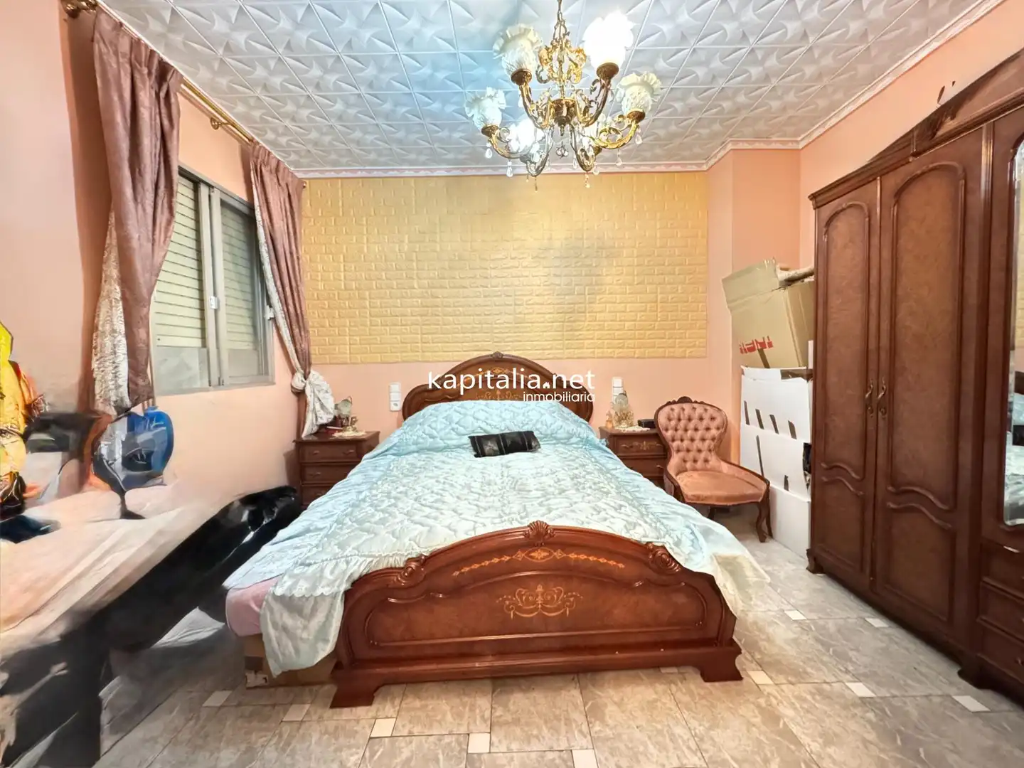 Bedroom of Flat for sale in Benigànim  with Balcony