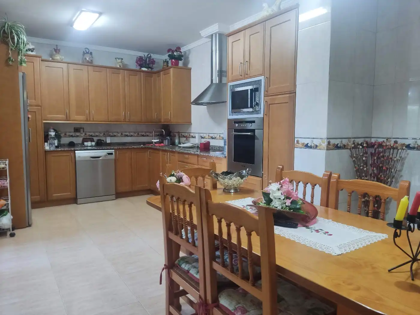 Cocina de Casa o chalet en venta en Riudecanyes con Aire acondicionado, Jardín privado y Terraza