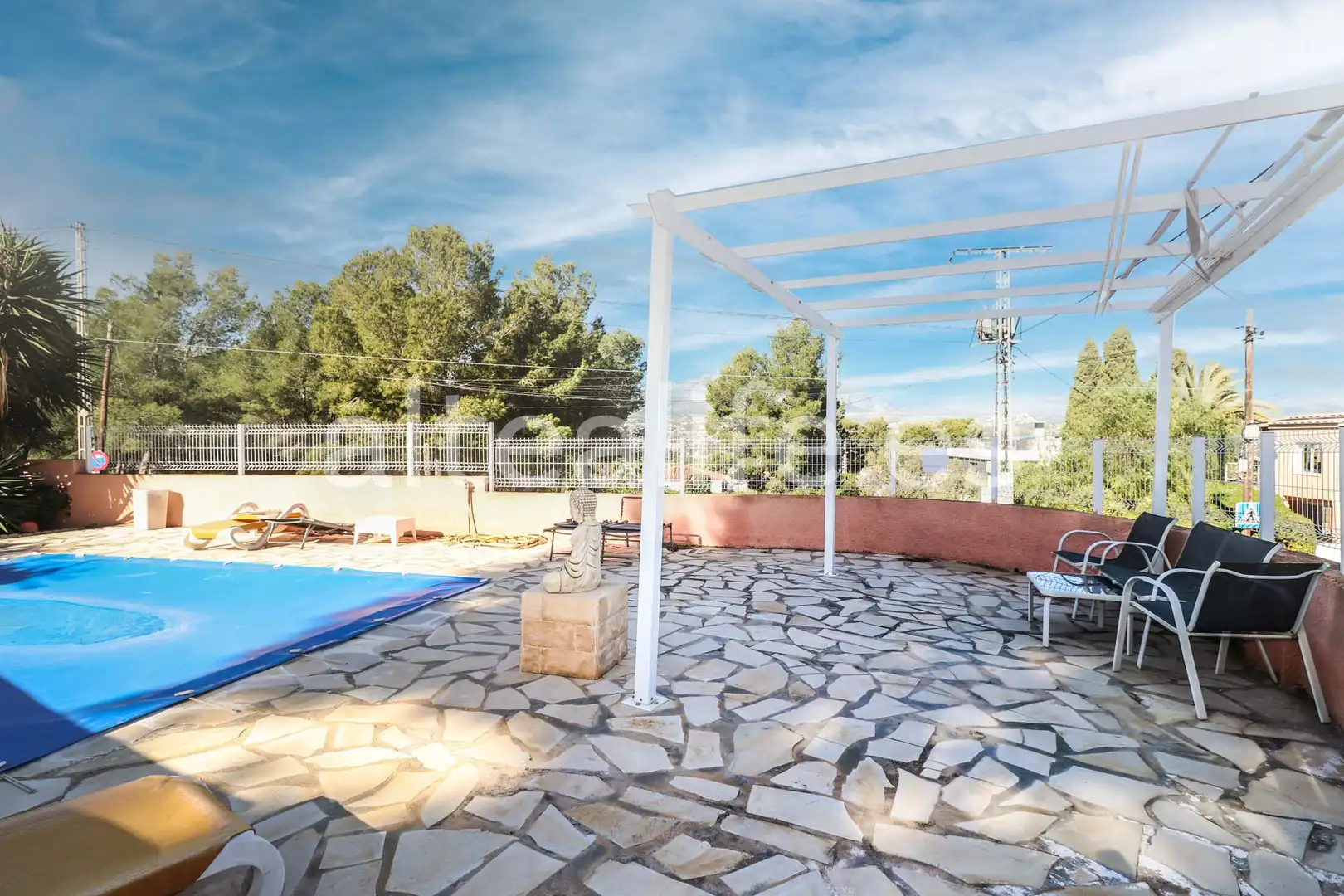 Swimming pool of Houses for sale in L'Alfàs del Pi  with Air Conditioner, Heating and Private garden
