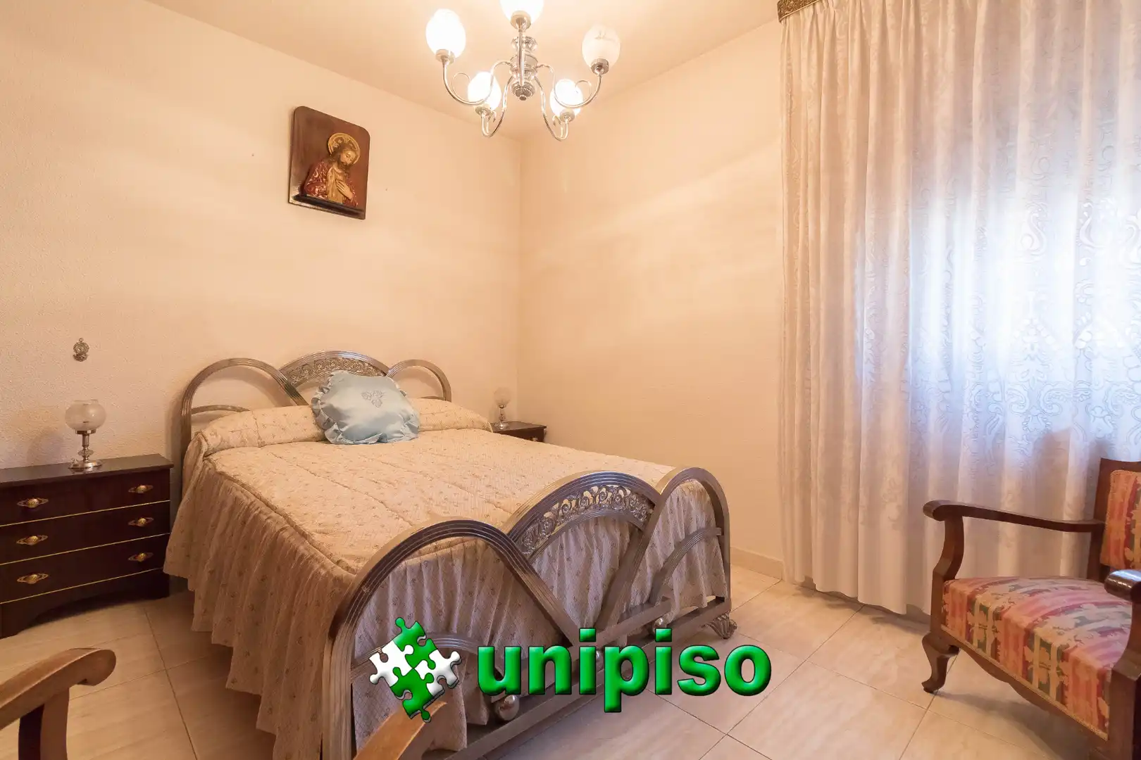 Bedroom of Flat for sale in Leganés  with Air Conditioner, Heating and Terrace