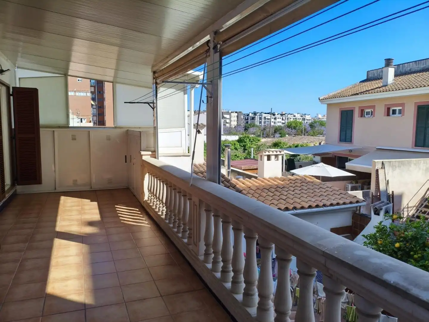 Terraza de Casa adosada en venta en  Palma de Mallorca con Calefacción y Amueblado