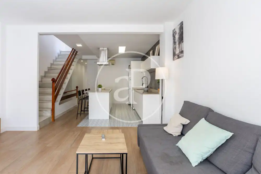 Sala d'estar de Casa adosada en venda en Cullera amb Aire condicionat, Calefacció i Terrassa