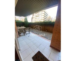 Exterior view of Flat to rent in  Lleida Capital  with Air Conditioner, Heating and Private garden