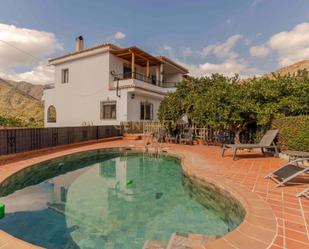 Swimming pool of House or chalet for sale in Los Guajares  with Air Conditioner and Terrace