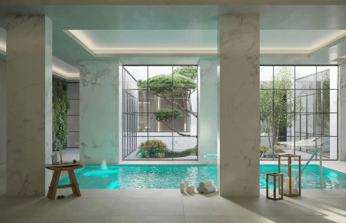 Swimming pool of Apartments for sale in Málaga  with Air Conditioner, Terrace and Storage room