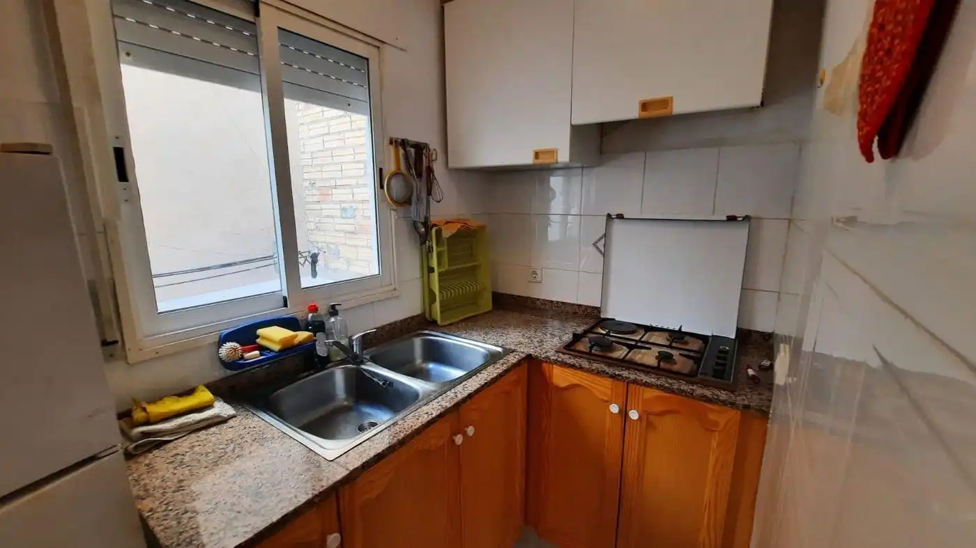 Küche von Maisonette zum Verkauf in La Ràpita mit Klimaanlage und Terrasse