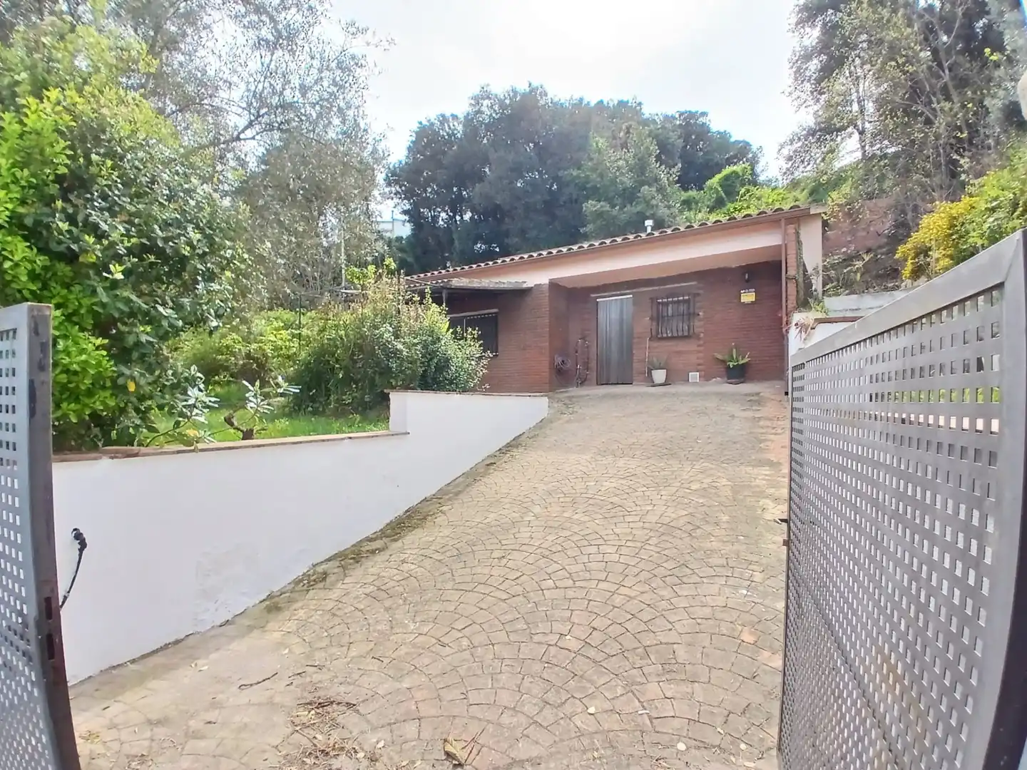 Vista exterior de Casa o xalet en venda en Sant Pere de Vilamajor amb Jardí privat, Traster i Moblat
