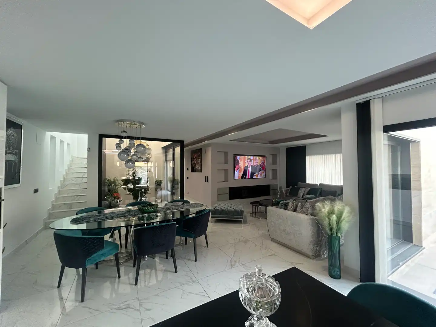 Sala de estar de Casa o chalet en venta en Yuncos con Aire acondicionado, Calefacción y Jardín privado