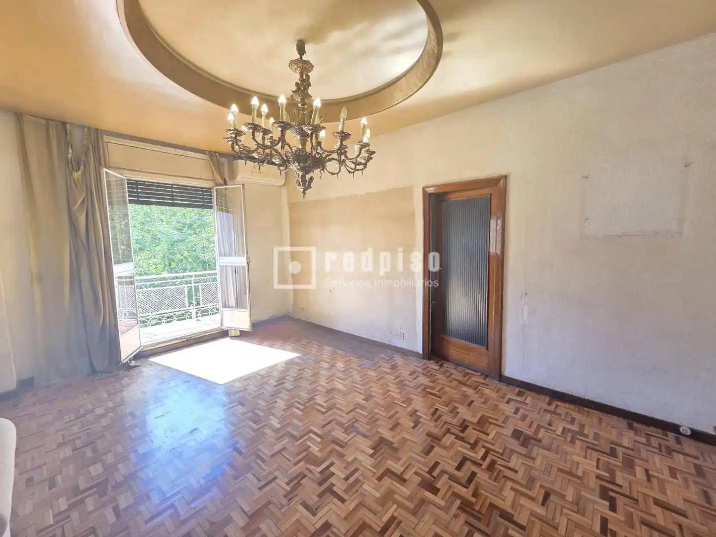 Schlafzimmer von Wohnung zum Verkauf in Madrid mit Heizung, Parkett und Terrasse