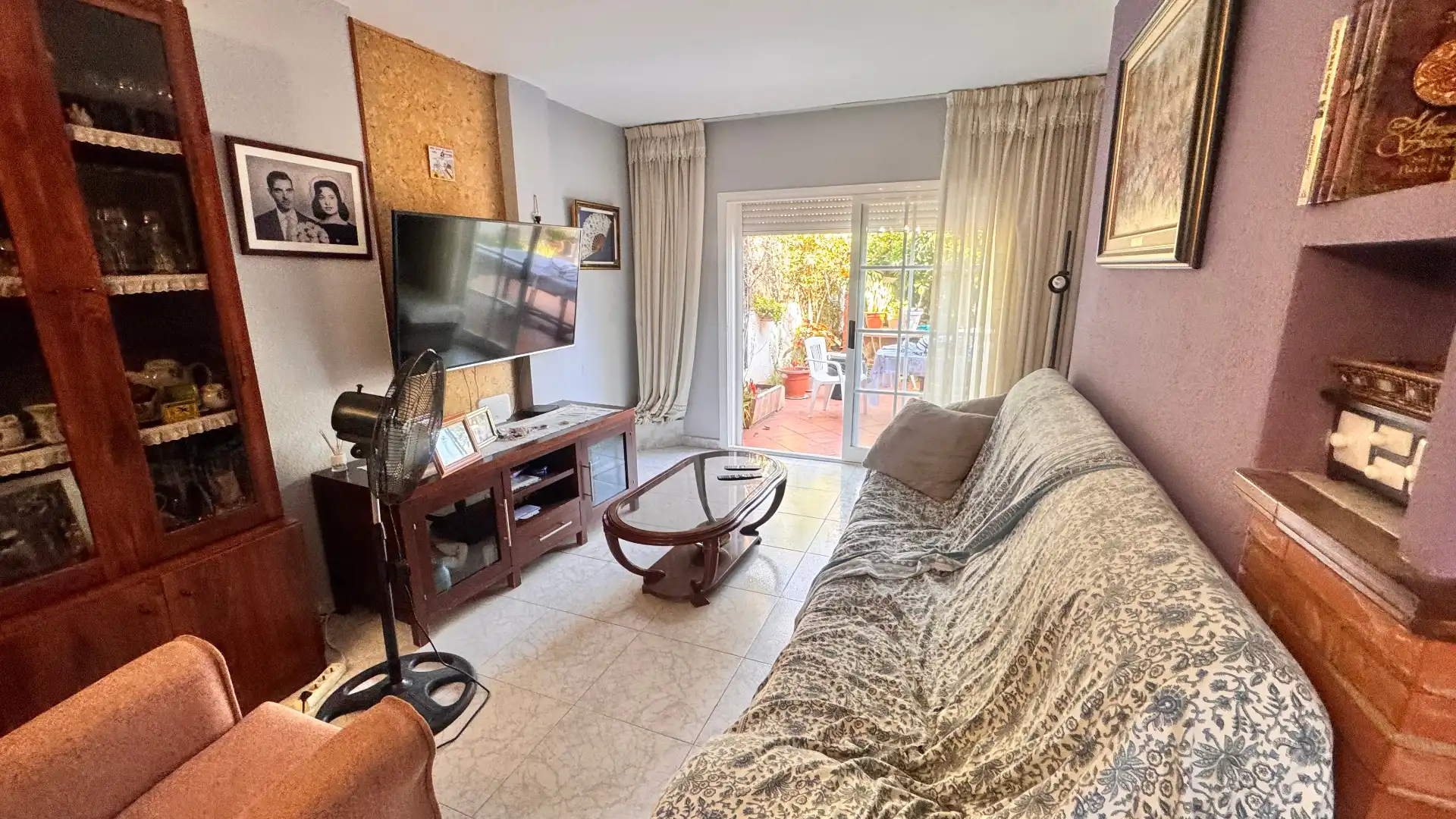 Sala de estar de Casa adosada en venta en Altafulla con Aire acondicionado, Calefacción y Jardín privado