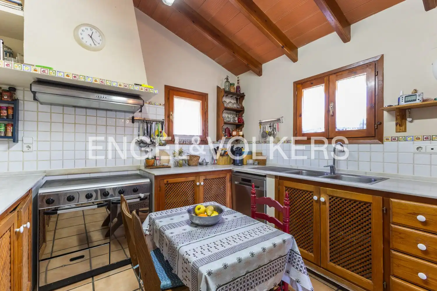 Cocina de Casa o chalet en venta en La Vall de Laguar con Calefacción, Jardín privado y Terraza