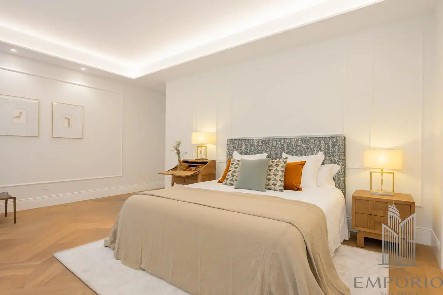 Schlafzimmer von Wohnung zum Verkauf in Madrid mit Klimaanlage, Heizung und Terrasse