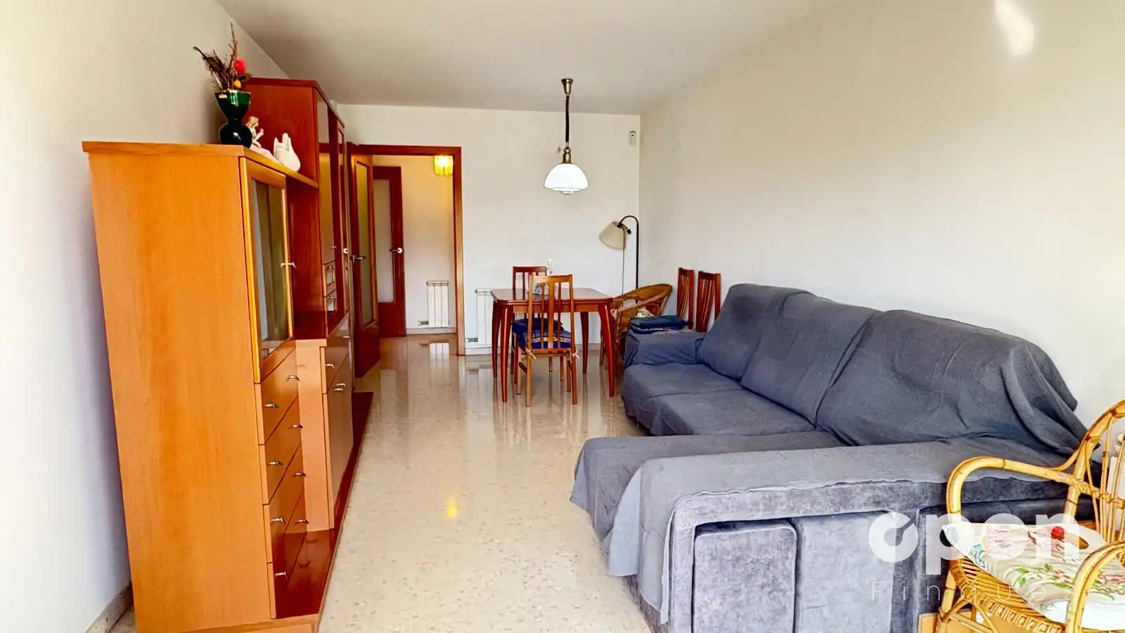 Sala d'estar de Pis en venda en Terrassa amb Calefacció, Terrassa i Balcó
