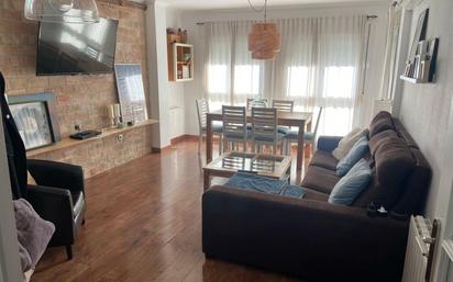 Living room of Flat for sale in  Albacete Capital  with Heating, Terrace and Storage room