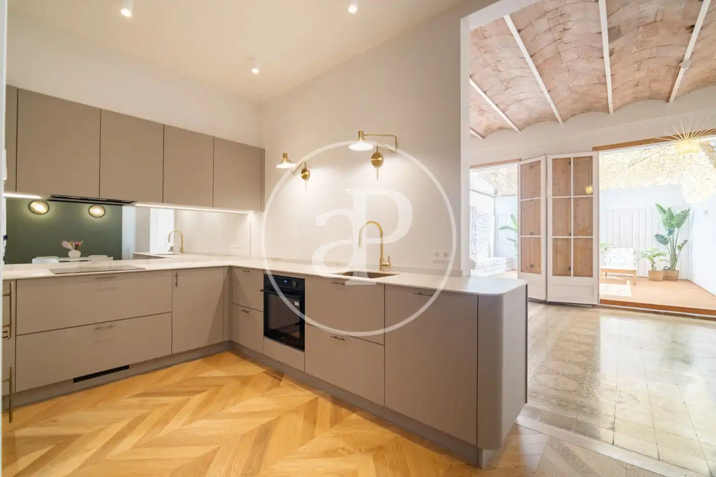 Cocina de Piso en venta en Barcelona con Aire acondicionado, Calefacción y Terraza