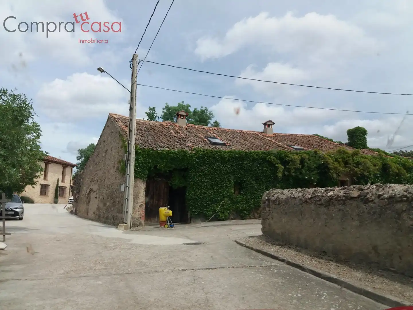 Vista exterior de Finca rústica en venta en Turégano con Jardín privado y Trastero