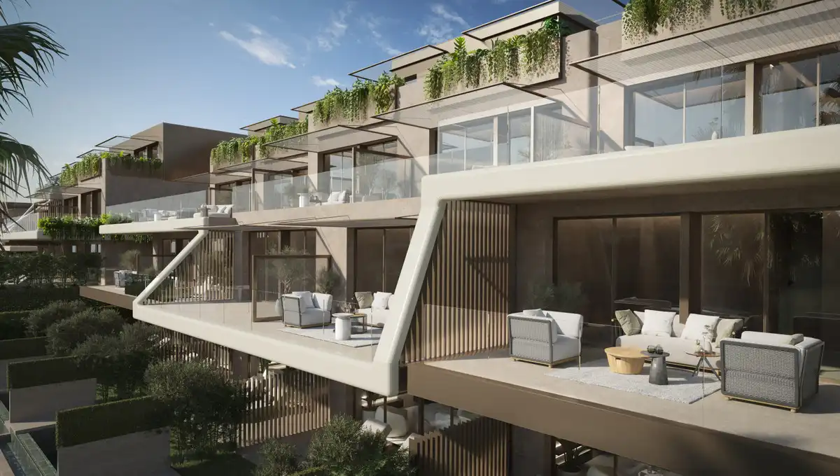 Terrace of Detached homes for sale in Marbella  with Private garden, Terrace and Swimming Pool