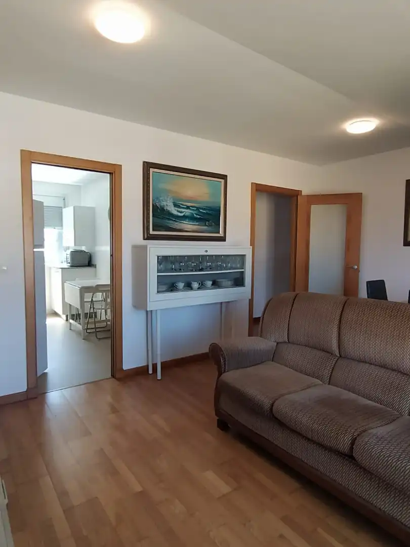 Sala de estar de Ático en venta en Cariño con Parquet, Amueblado y Horno