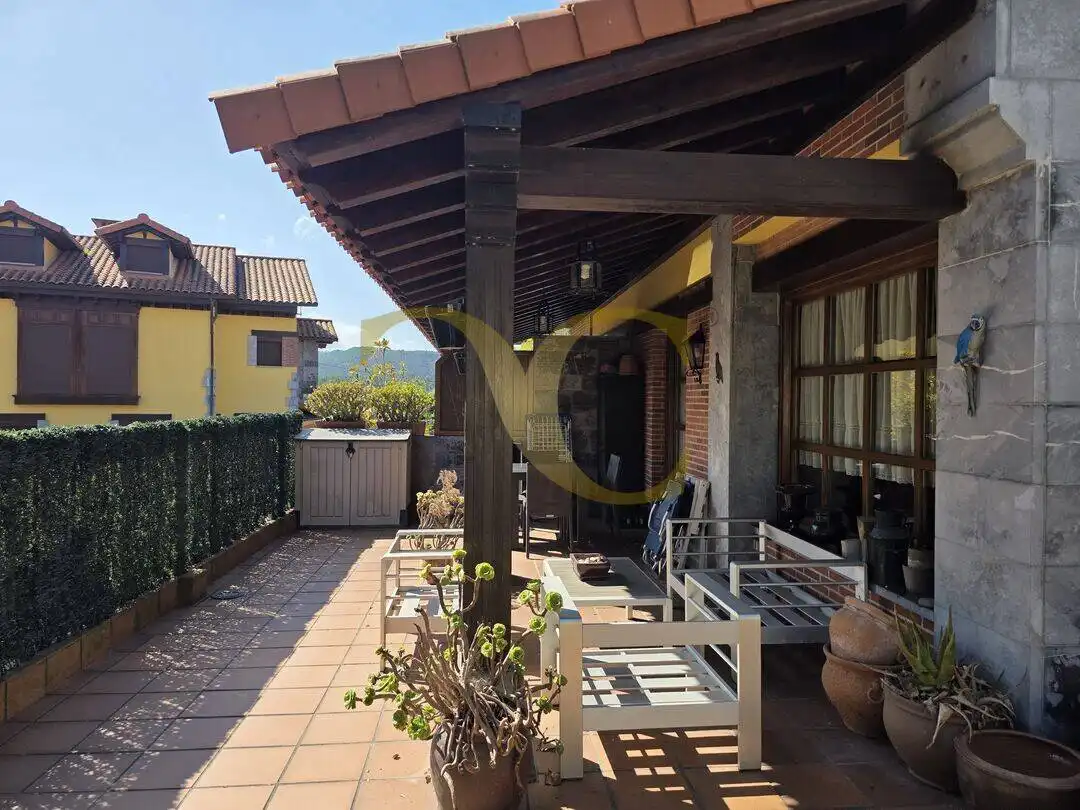 Terraza de Casa o chalet en venta en Ribadedeva con Calefacción, Jardín privado y Terraza