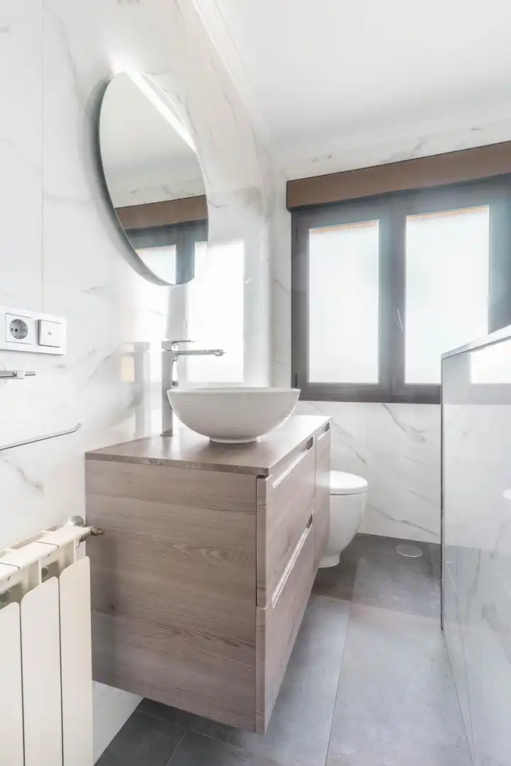 Bathroom of Houses for sale in Langreo  with Heating, Private garden and Terrace