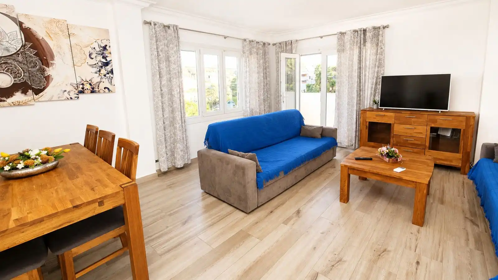 Sala d'estar de Casa o xalet en venda en Pollença amb Aire condicionat, Calefacció i Jardí privat
