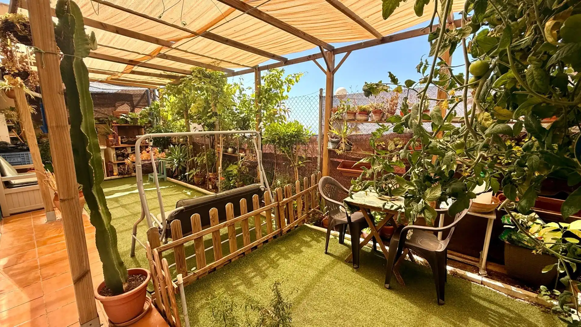 Terrace of Flat for sale in Benalmádena  with Private garden, Terrace and Community pool
