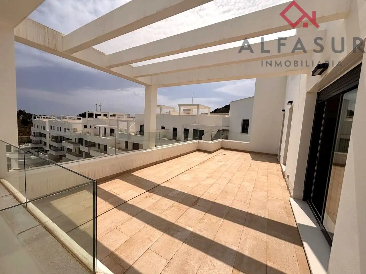 Terraza de Ático de alquiler en Málaga con Aire acondicionado, Calefacción y Terraza