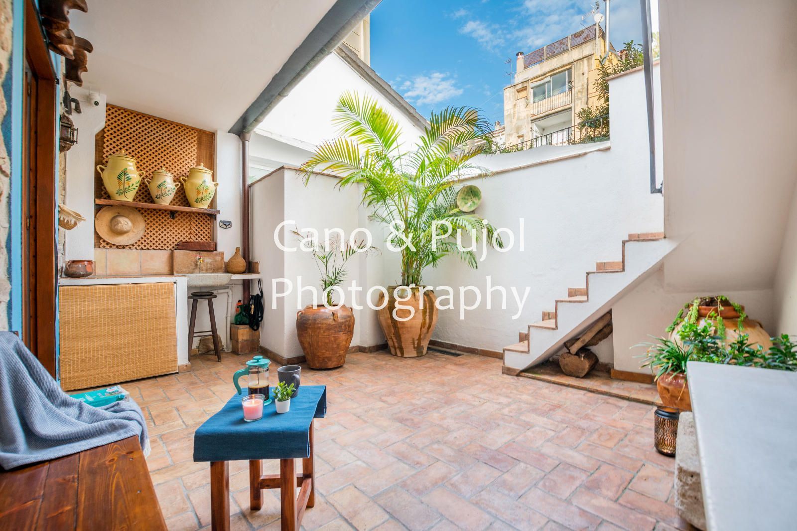 Terrace of House or chalet for sale in  Barcelona Capital  with Air Conditioner, Heating and Terrace