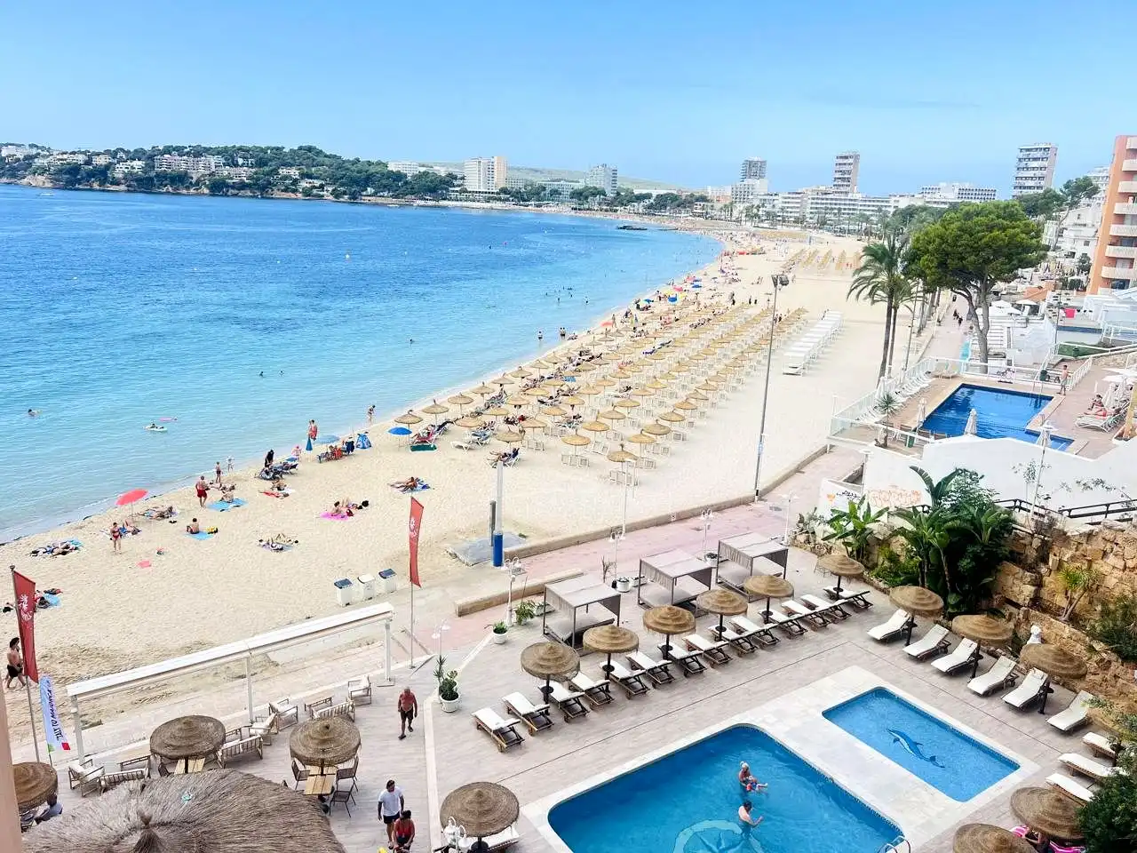 Vista exterior de Apartament de lloguer en Magaluf