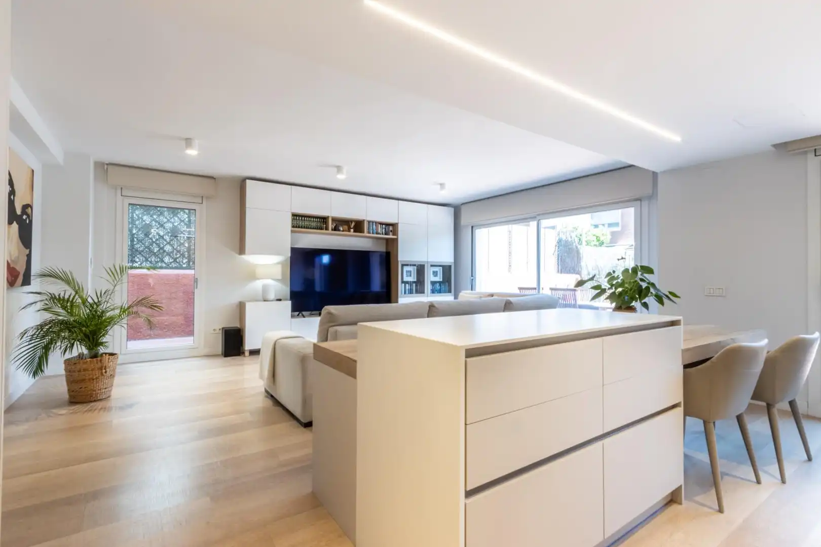 Cocina de Casa adosada en venta en Sant Quirze del Vallès con Aire acondicionado, Calefacción y Parquet