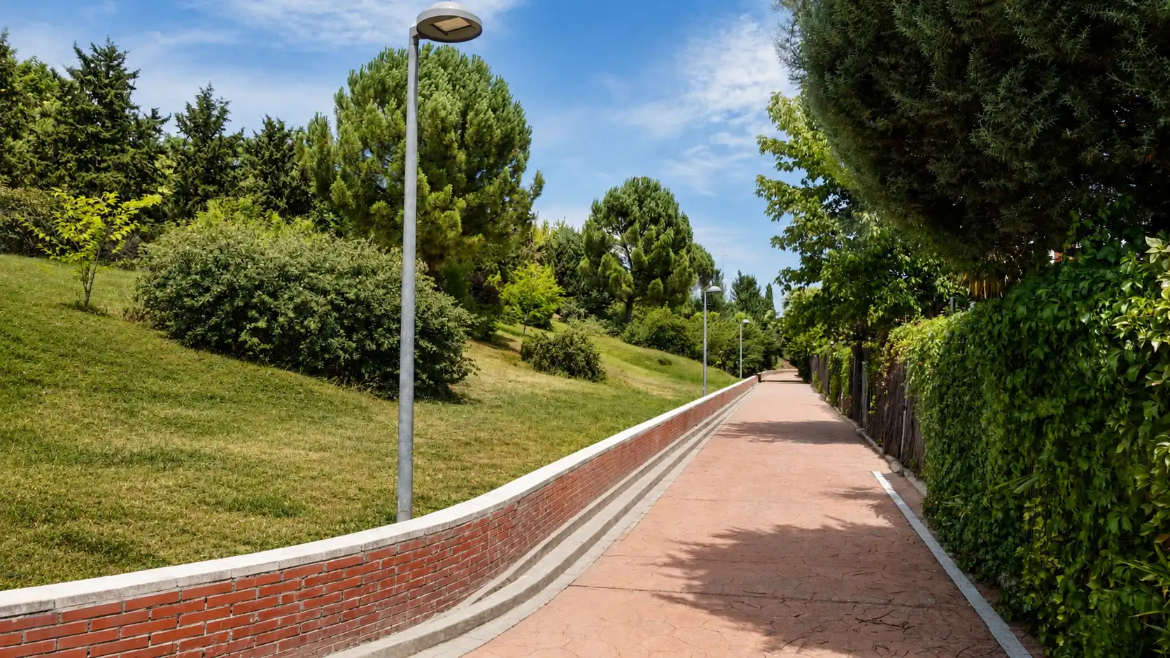 Exterior view of Detached homes for sale in Club de Campo  with Air Conditioner, Heating and Private garden