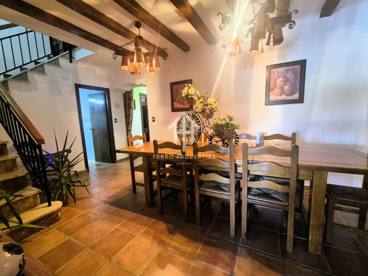 Comedor de Casa o chalet en venta en Salar con Aire acondicionado, Piscina y Amueblado
