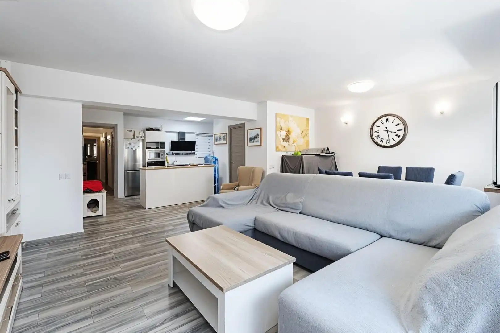 Living room of Flat for sale in  Palma de Mallorca  with Air Conditioner, Parquet flooring and Oven