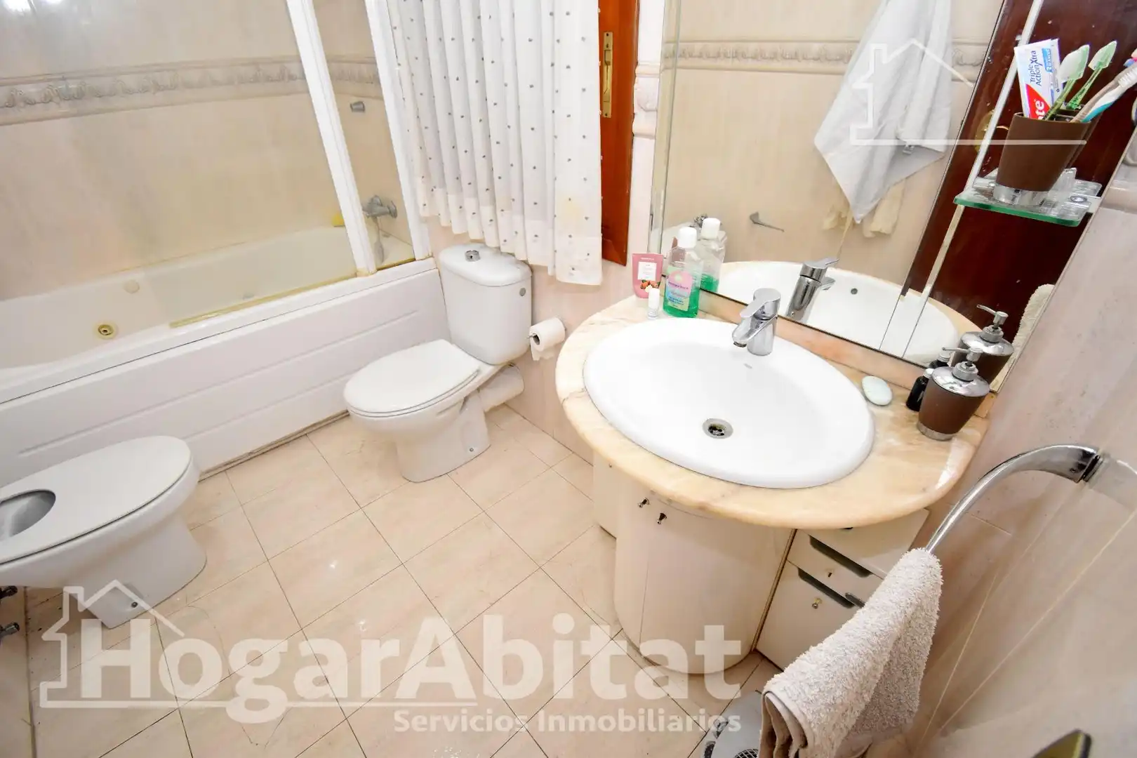 Bathroom of Flat for sale in Vila-real  with Air Conditioner, Heating and Furnished