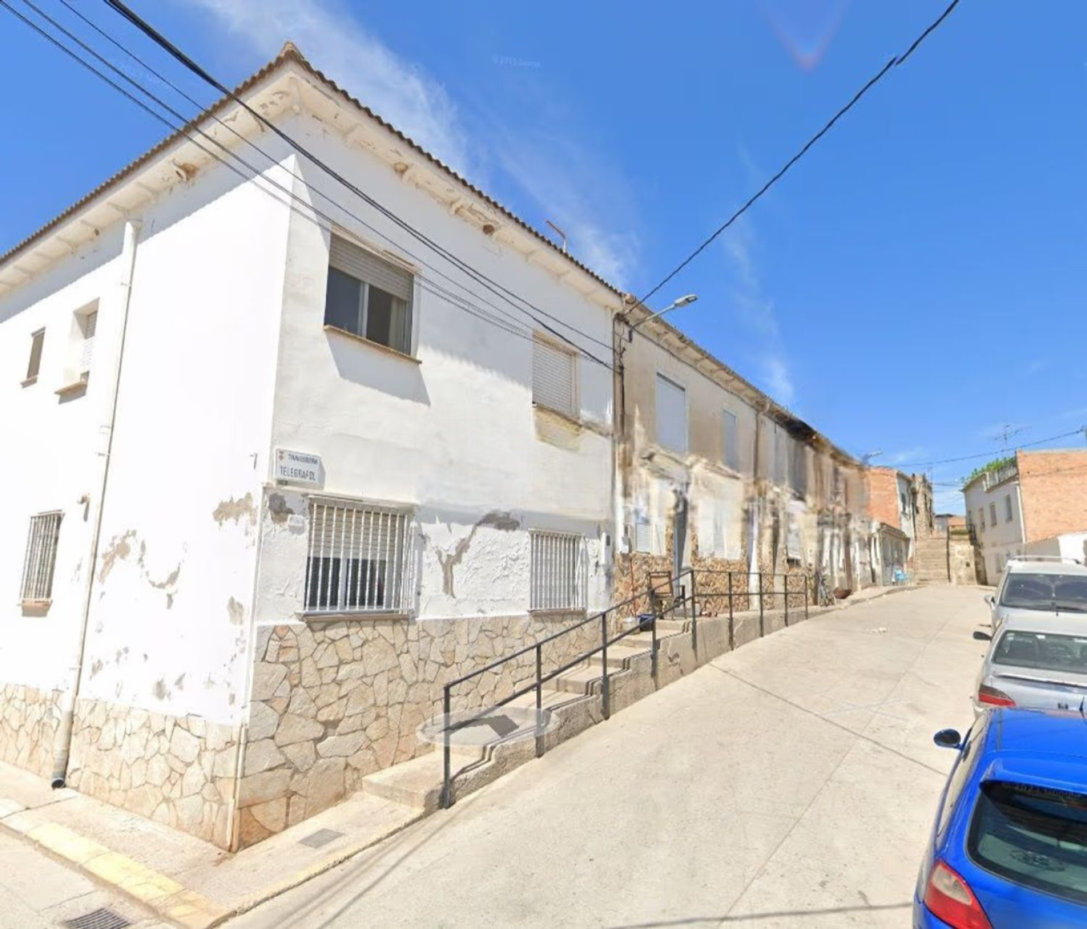 Exterior view of House or chalet for sale in Bell-lloc d'Urgell