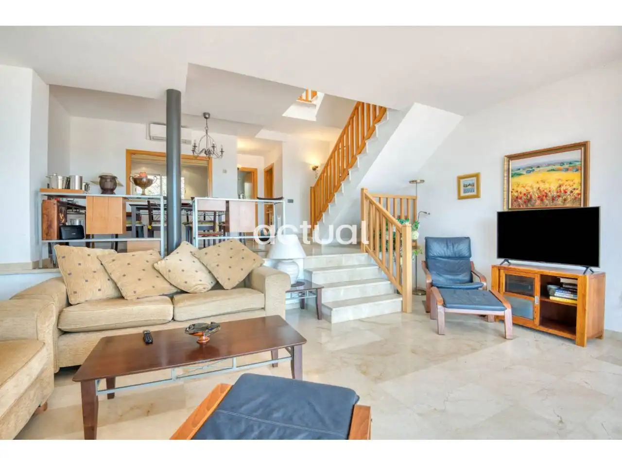Sala d'estar de Casa o xalet en venda en Sant Feliu de Guíxols amb Aire condicionat, Calefacció i Terrassa