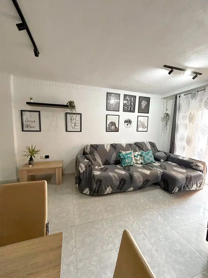 Living room of Flat for rent in Algorfa  with Air Conditioner, Heating and Private garden