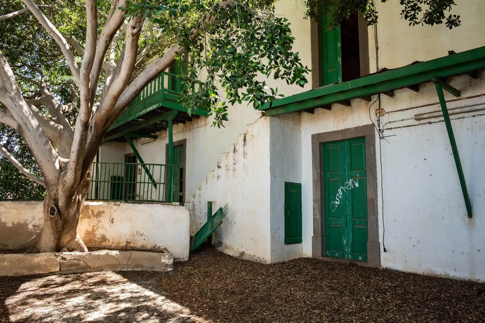 Vista exterior de Finca rústica en venda en Ingenio amb Jardí privat, Traster i Balcó