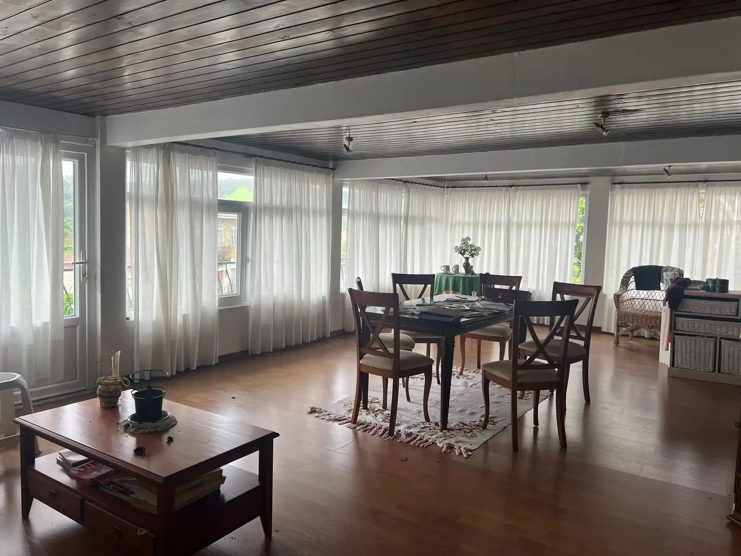 Esszimmer von Geschaftsraum zum Verkauf in Narón mit Heizung, Terrasse und Möbliert