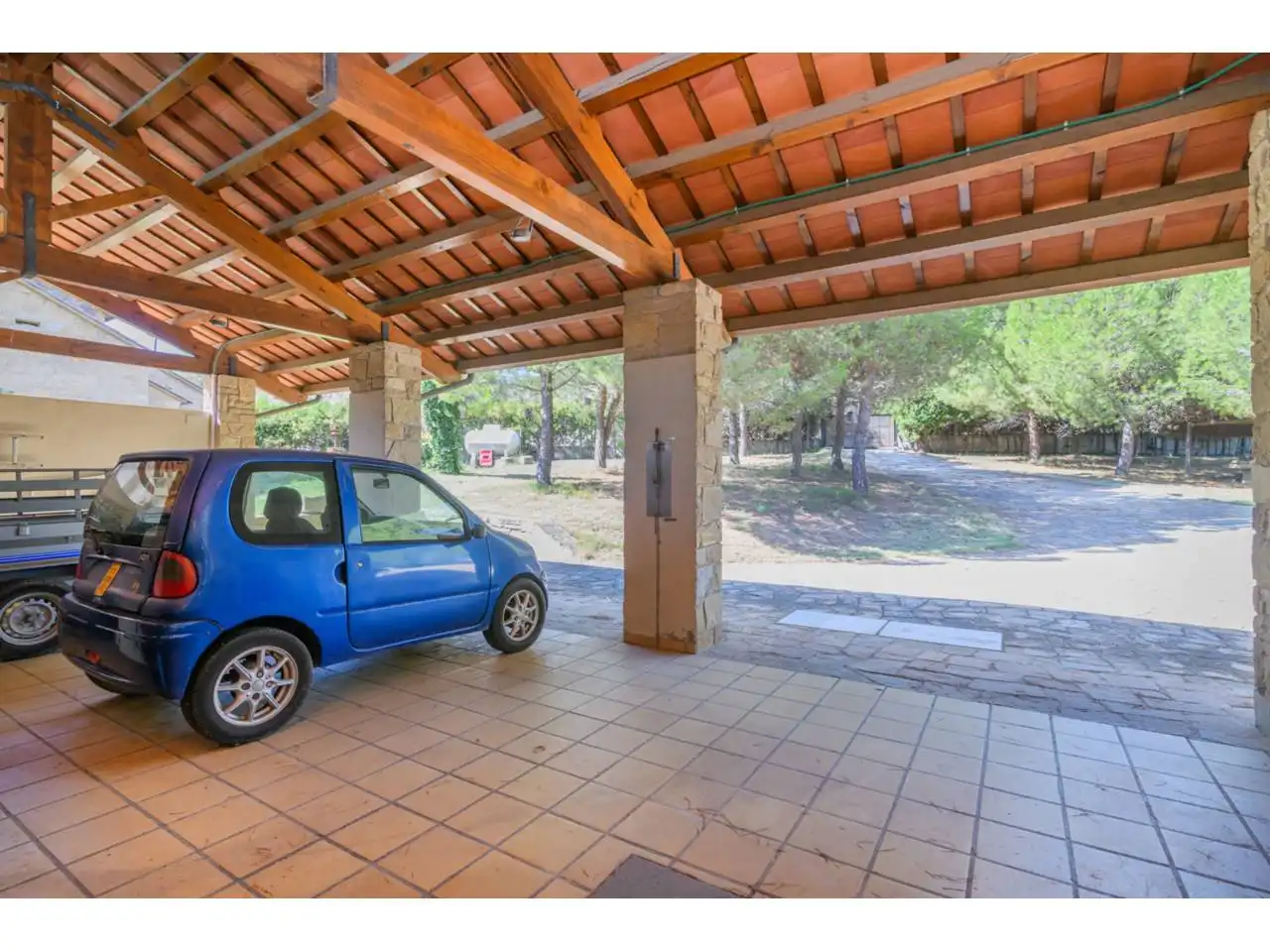 Parkplatz von Haus oder Chalet zum Verkauf in Sant Vicenç de Castellet mit Klimaanlage, Heizung und Privatgarten
