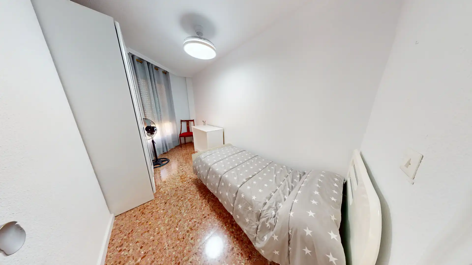 Schlafzimmer von Wohnung zum Verkauf in Jijona / Xixona mit Klimaanlage, Heizung und Terrasse