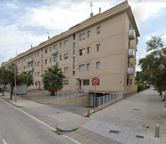 Vista exterior de Garaje en venta en Cubelles