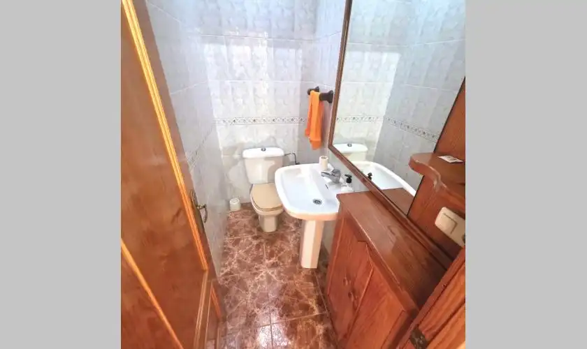 Badezimmer von Wohnung zum Verkauf in Carboneras mit Terrasse und Möbliert