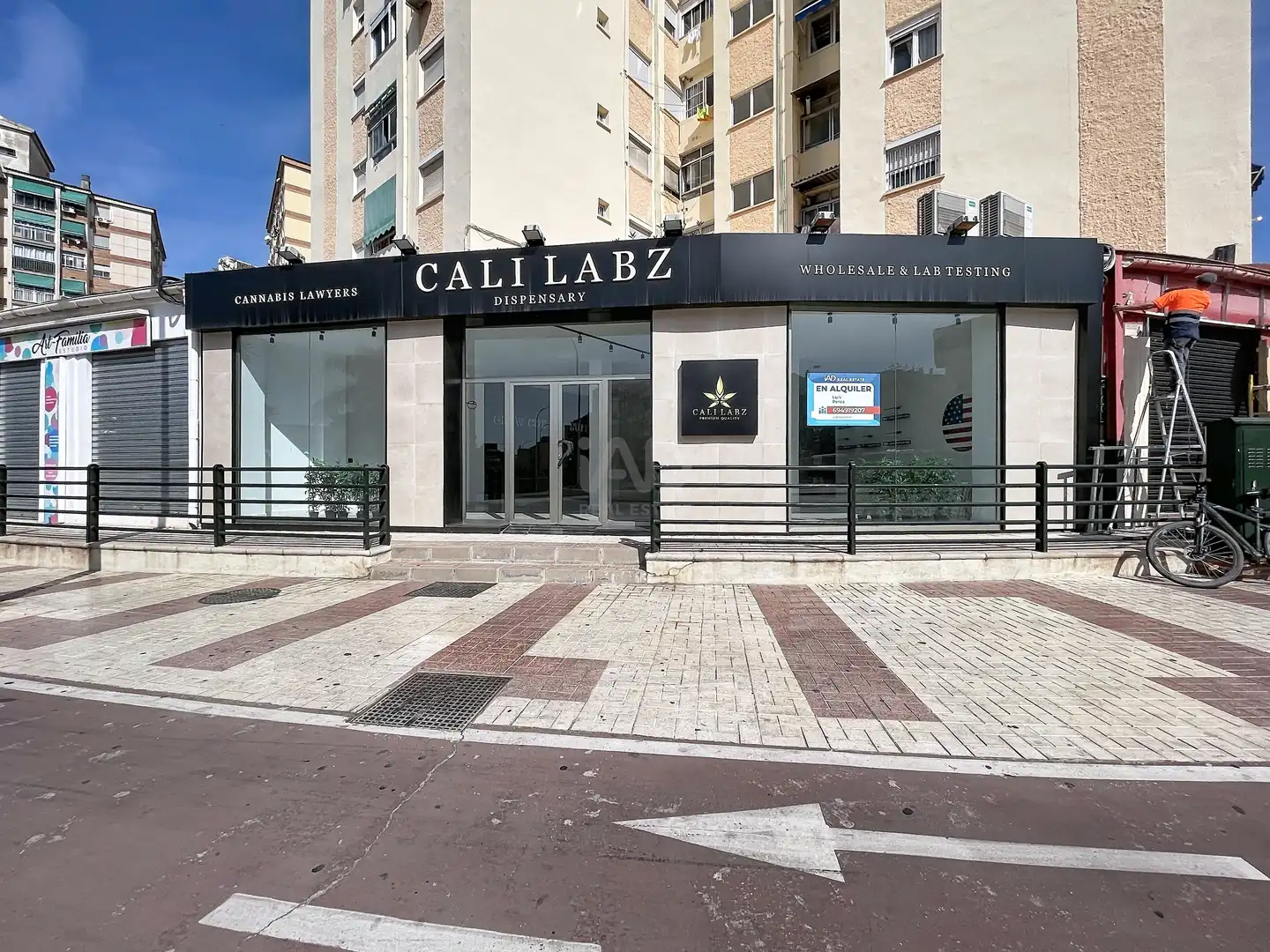 Vista exterior de Local de alquiler en Málaga