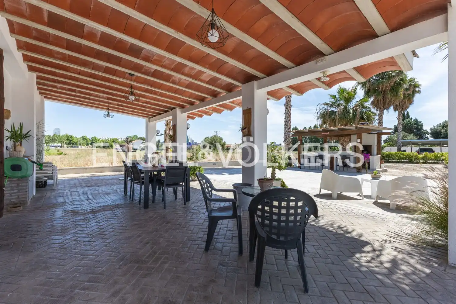 Terraza de Casa o chalet en venta en Valencia con Aire acondicionado, Calefacción y Jardín privado