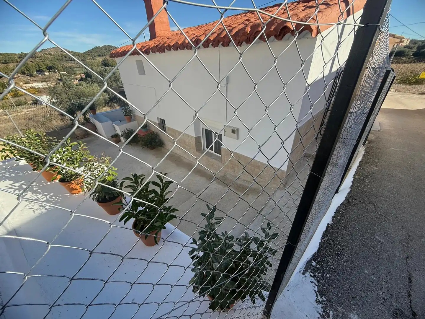Vista exterior de Casa o xalet en venda en Cehegín amb Aire condicionat, Jardí privat i Terrassa