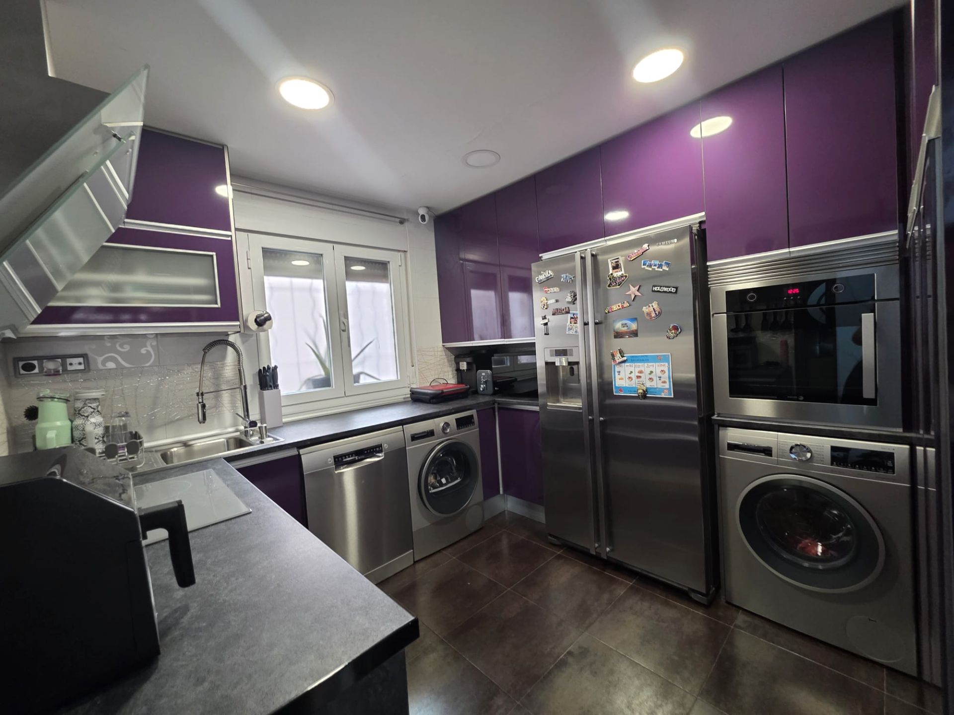 Kitchen of Duplex for sale in Torres de la Alameda  with Air Conditioner, Heating and Oven