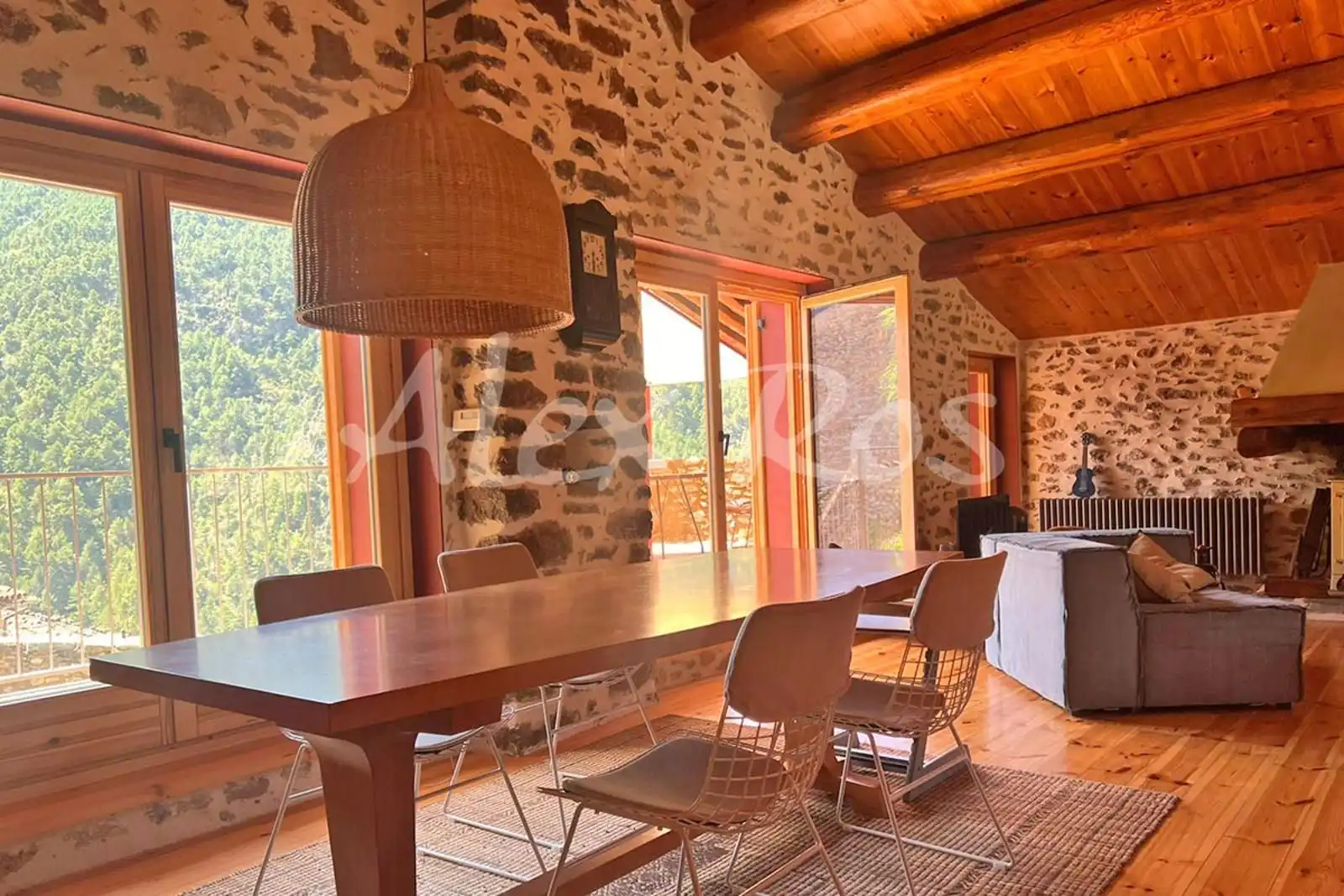 Comedor de Casa o chalet en venta en Arsèguel con Jardín privado y Terraza