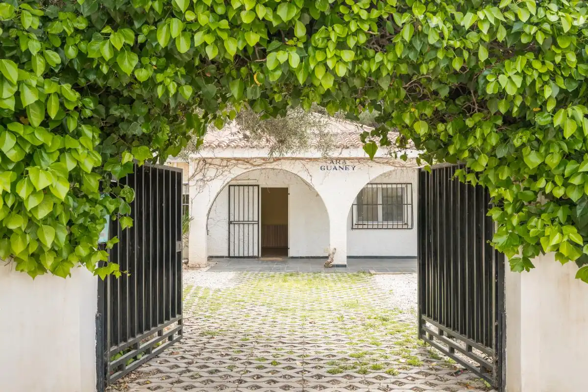 Vista exterior de Casa o chalet en venta en Mutxamel con Aire acondicionado, Calefacción y Jardín privado